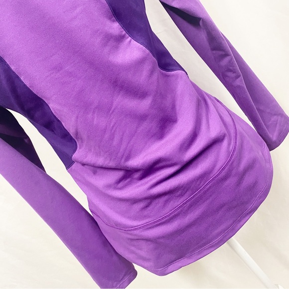 Champion Purple Lightweight Half Zip Pullover - Picture 6 of 7